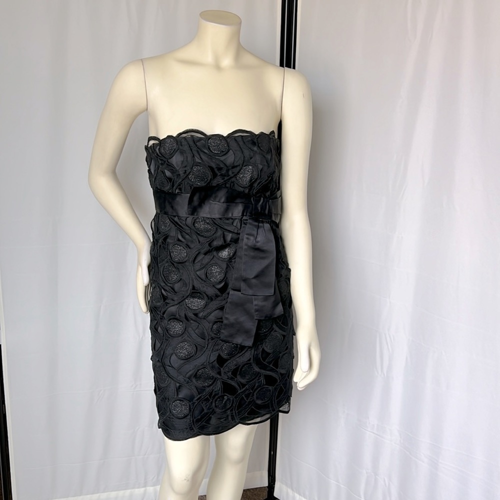 Marc Jacob’s silk blend strapless party dress